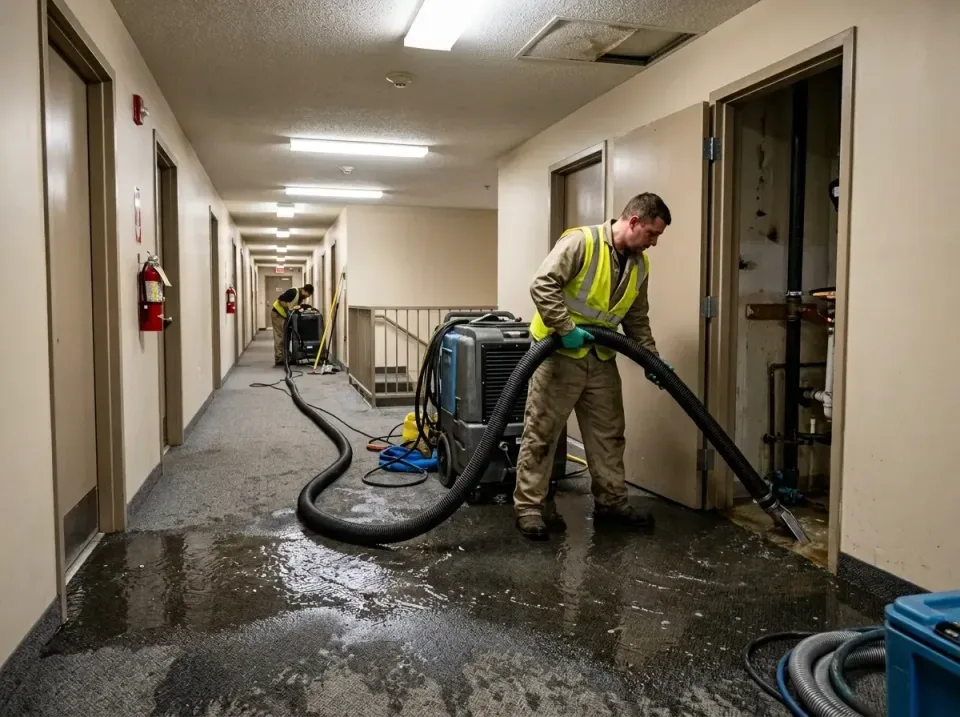 multi-unit-apartment-hallway-f-005 — frequently asked questions, Emergency Burst Pipe Water Extraction & Removal in Monument…